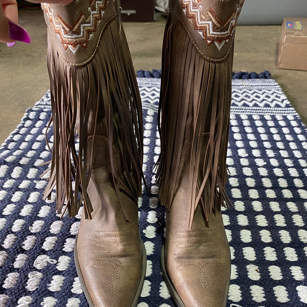 Fringe boots (Roper) 6.5